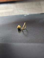 Gold plated Nosepin