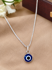 Silver Chain with Pandel