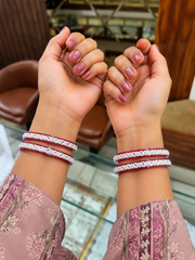 Silver Rajputi Bangals