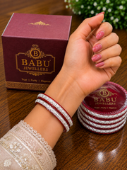 Silver Rajputi Bangals